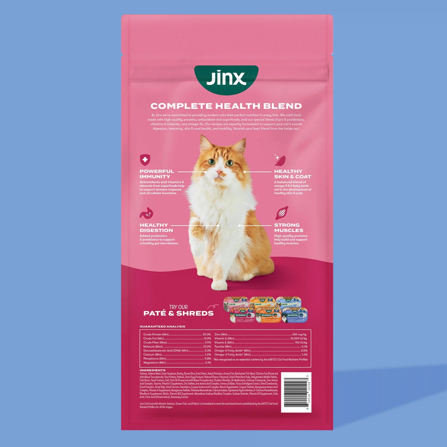 Atlantic Salmon, Ocean Fish, & Pollock Dry Cat Food