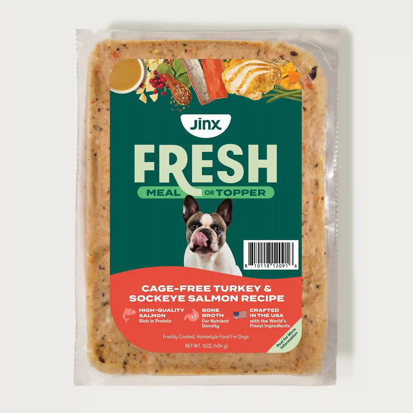 Cage-Free Turkey and Sockeye Salmon Fresh Pouch