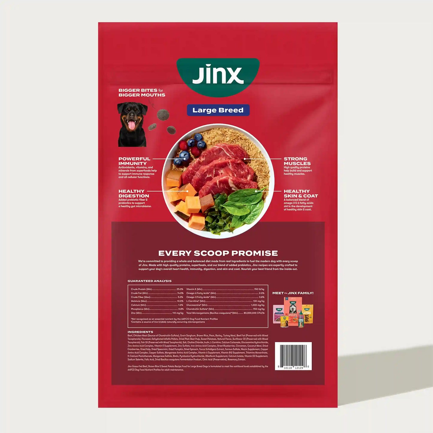 Large Breed Grass-Fed Beef Dog Food