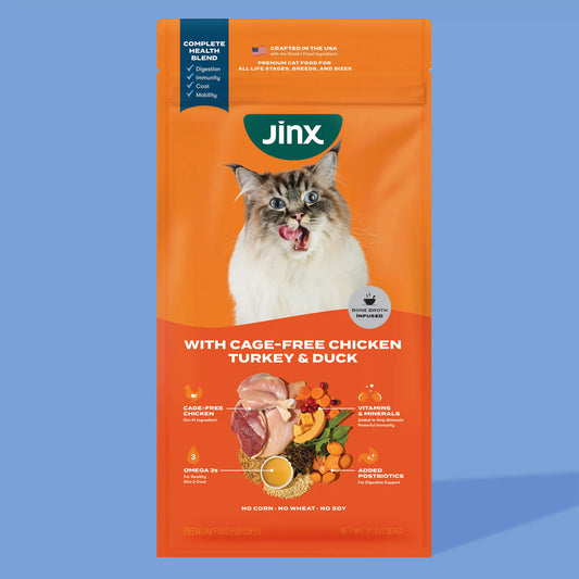 Cage-Free Chicken, Turkey, & Duck Dry Cat Food